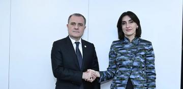 Azerbaijani, Georgian FMs talk peace process, ties in Vienna