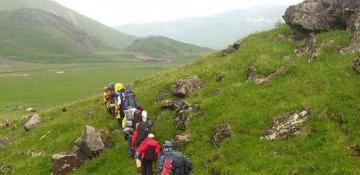 Thirteen people went missing in the mountains of Russia while on a ski trip