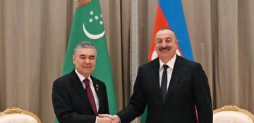 Turkmen leader congratulates Azerbaijan’s president on ties