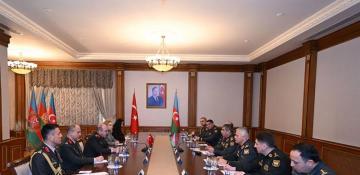 Azerbaijan, Türkiye strengthen military ties during high-level talks in Baku