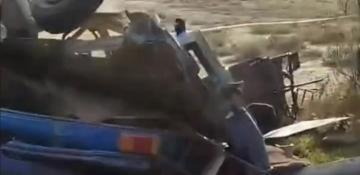 Two dead, nine injured in Baku bus crash -  VIDEO 