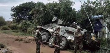 Cambodia captures Thai BTR-3E1 armored personnel carrier