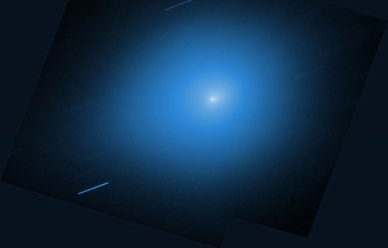 Hubble telescope takes a new look at interstellar comet