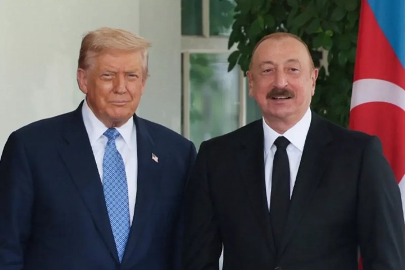 Ilham Aliyev expresses thanks to Donald Trump