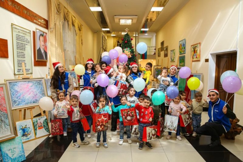 Leyla Aliyeva organizes New Year celebrations at children's facilities in Azerbaijan