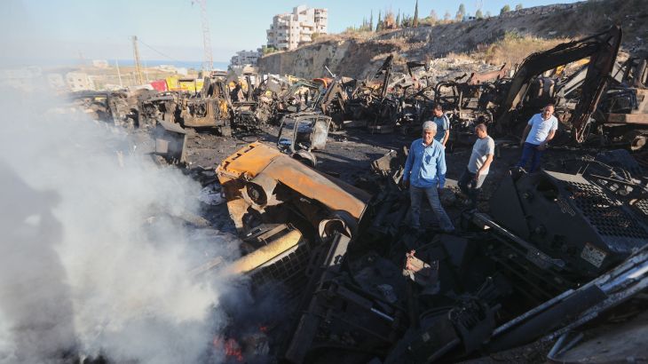 Israeli air attacks reported near Southern Lebanon villages