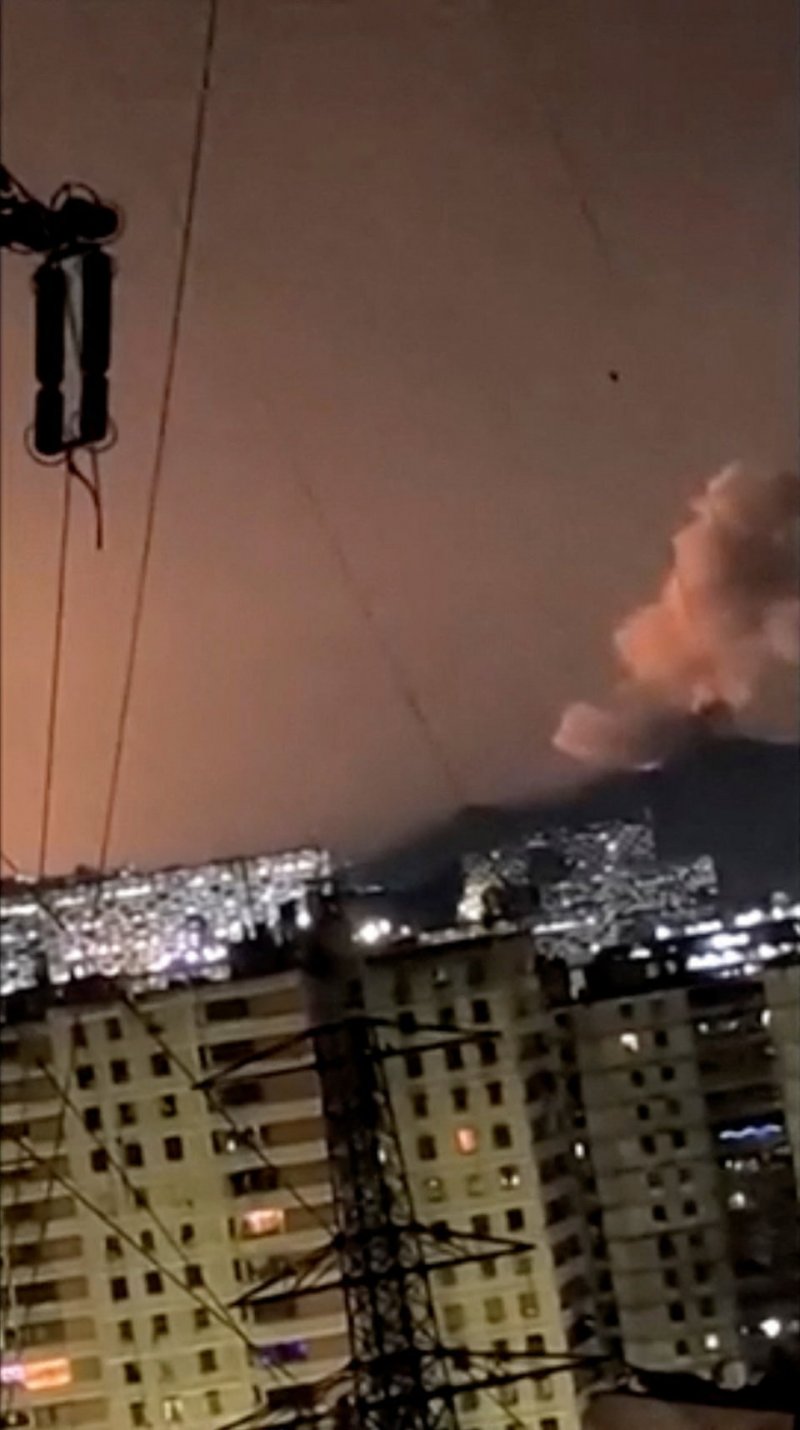 News about -  In Photos: Multiple explosions rock Caracas amid US tensions