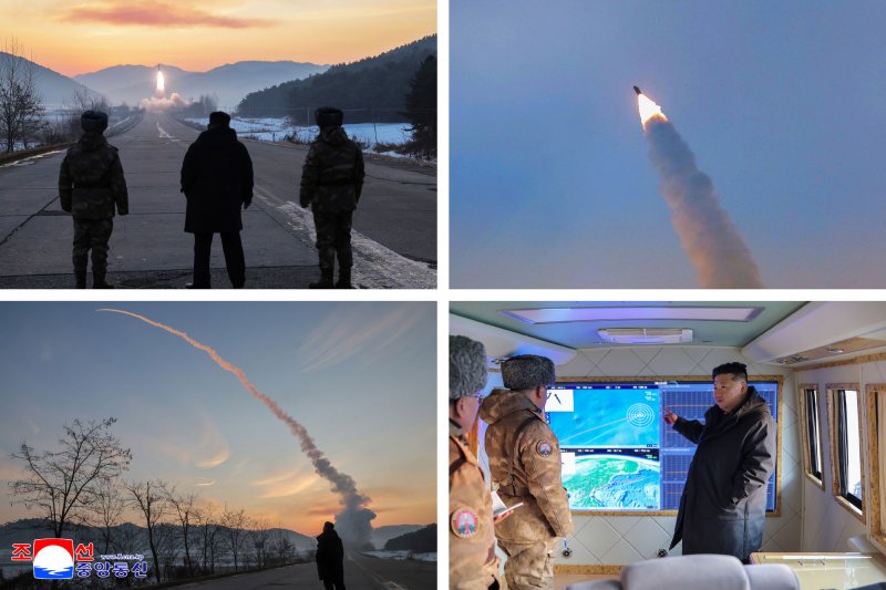 N. Korea’s Kim oversees hypersonic missile tests