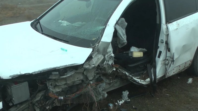 Three cars collide in Hajigabul, injuries reported