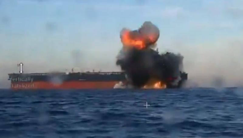 Drone attack hits oil tanker off Kastamonu coast 