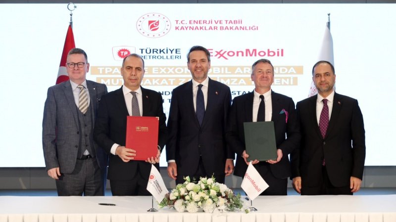 Türkiye's TPAO, ExxonMobil Unit Sign Oil, Gas MoU 