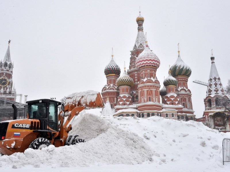 Moscow witnesses heaviest snowfall in 56 years 