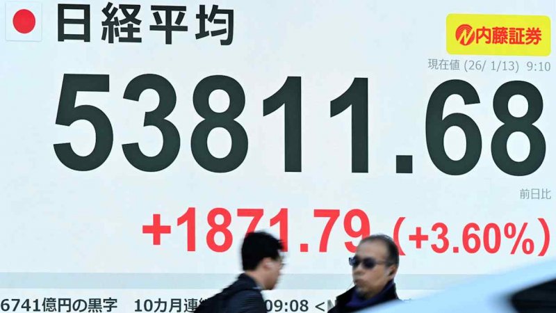 Nikkei tops 53,000 for first time as Japan PM eyes early election