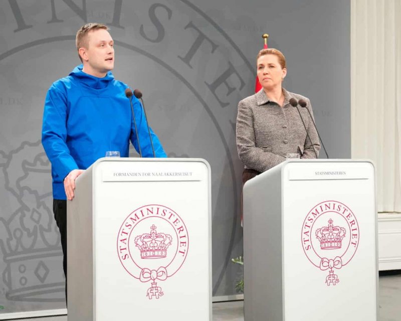 Greenland PM favors Denmark over US