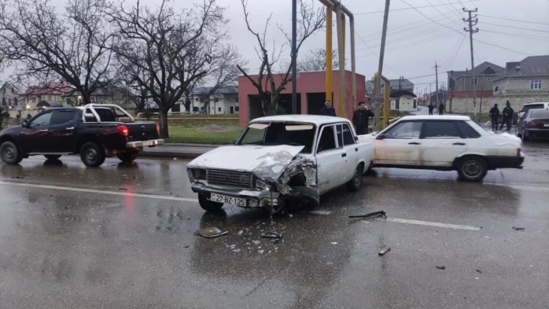 Chain collision injures passenger in Azerbaijan's Khachmaz 