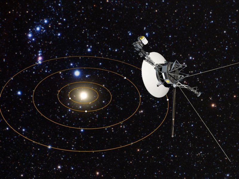 Voyager 1 nears historic one light-day from Earth