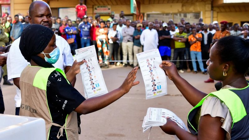 Opposition in Uganda alleges rigging as votes are counted