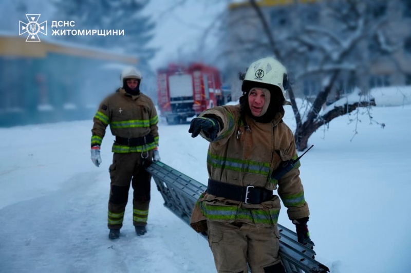 Russia hits critical infrastructure in Ukraine’s Zhytomyr 