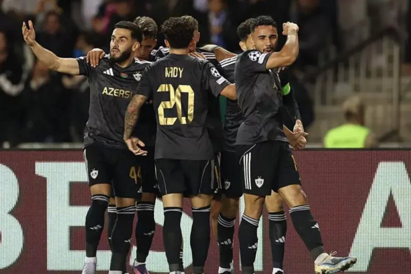 Qarabağ FK face Eintracht Frankfurt in Champions League match