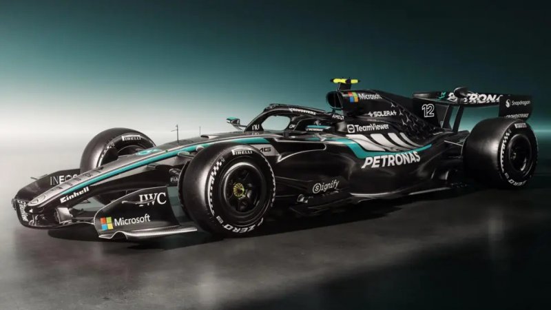 Mercedes unveil F1 car for 2026 rules era