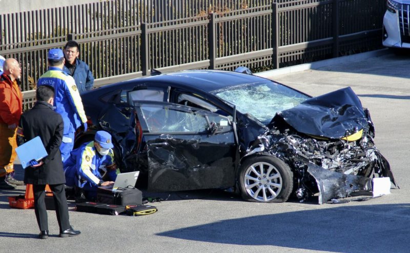 Japanese government car ran at 130 kph in fatal crash in Tokyo 