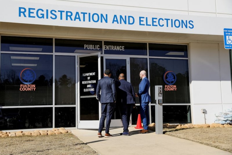 FBI searches Georgia election office