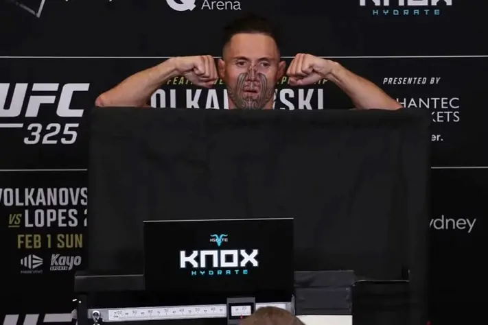 UFC 325 bout scrapped after failed weigh-in trick