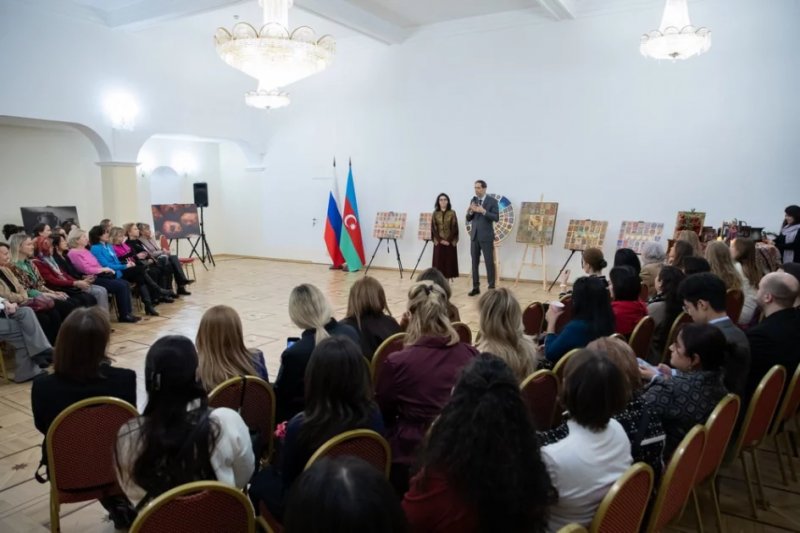 Azerbaijani Embassy in Russia holds cultural event