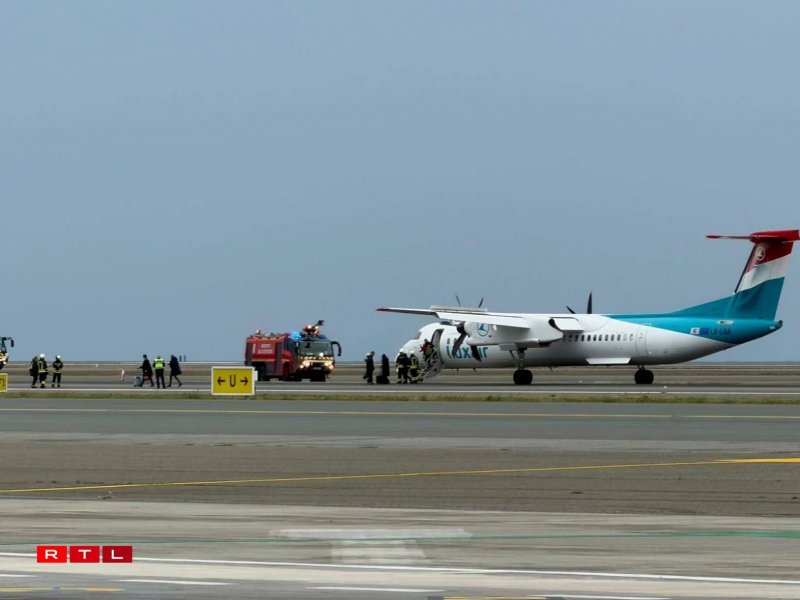 Luxair flight makes emergency landing in Nice -  VIDEO 
