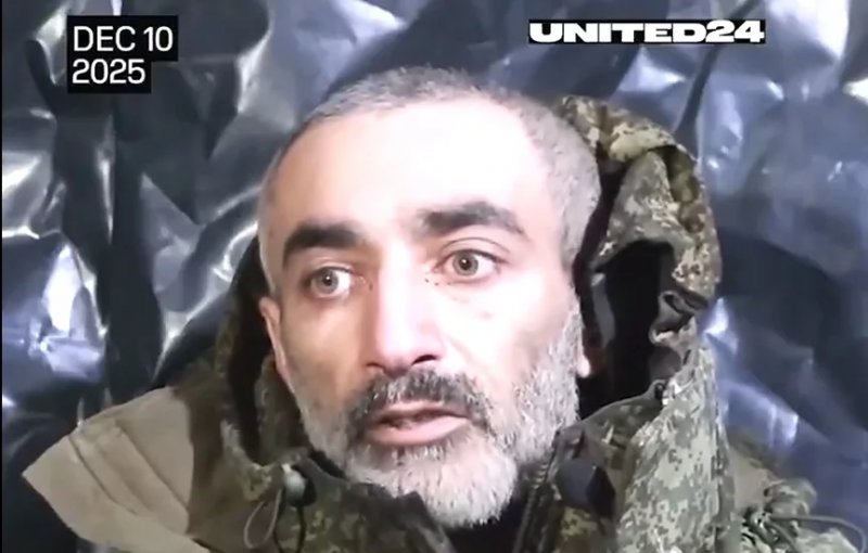 Azerbaijani citizen captured by Ukrainian army -  VIDEO 