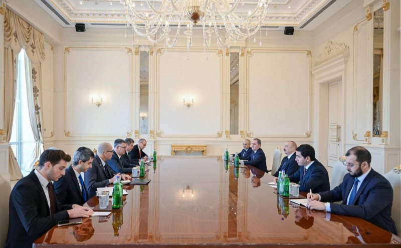 President Aliyev meets Israeli foreign minister to discuss ties