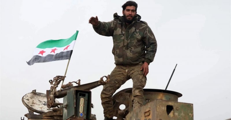 Syrian army enters Tabqa, where Euphrates hydroelectric power station located 