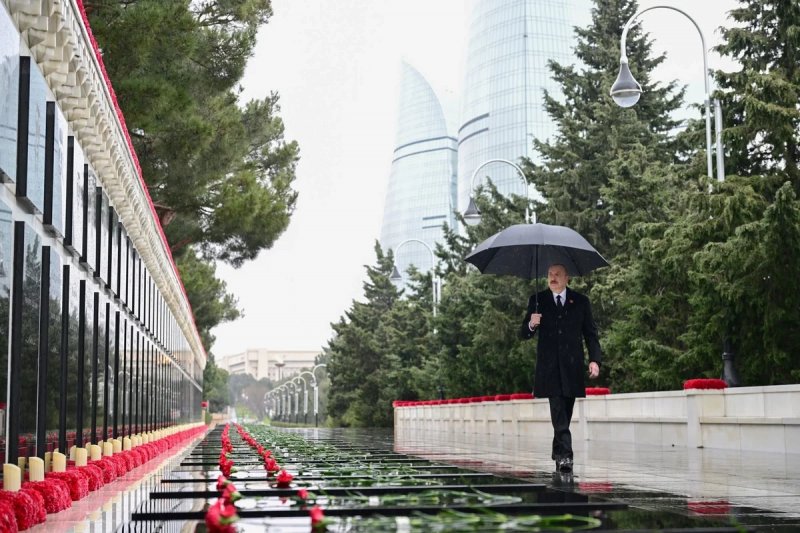 News about -  President Ilham Aliyev paid tribute to 20 January martyrs  