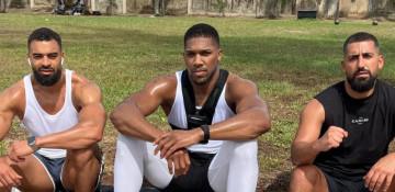 Anthony Joshua leaves hospital after Nigeria car crash