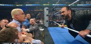 Drew McIntyre shocks Cody Rhodes on WWE SmackDown -  VIDEO 