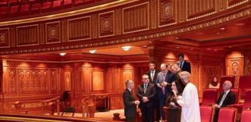 Leyla Aliyeva visits Royal Opera House in Muscat