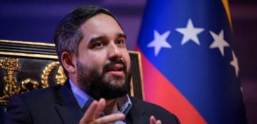 Maduro’s son backs interim president Rodriguez 
