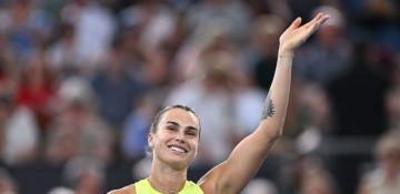Sabalenka sweeps Bucsa in 47-minute Brisbane opener