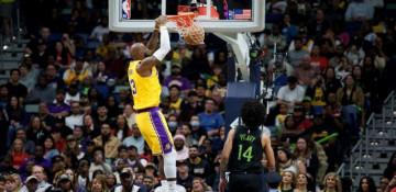 LeBron, Doncic power Lakers over Pelicans 111-103