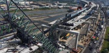 At least two dead after another crane collapses in Thailand -  VIDEO 
