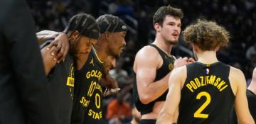 Jimmy Butler injures knee in Warriors’ win over Heat