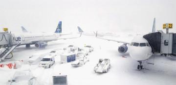 About 10,000 flights canceled as major winter storm sweeps US
