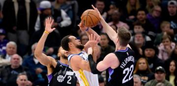 Curry scores 27 as Warriors beat Jazz