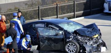 Japanese government car ran at 130 kph in fatal crash in Tokyo 