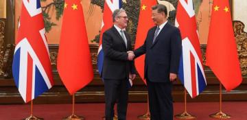 Starmer, Xi call for stronger UK-China relations
