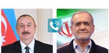 President Ilham Aliyev makes phone call to President of Iran 