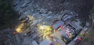 One dead, 38 missing after massive landfill collapses in Philippines 
