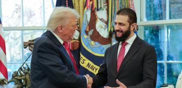 Trump and Syrian leader discuss post-conflict cooperation, reconstruction