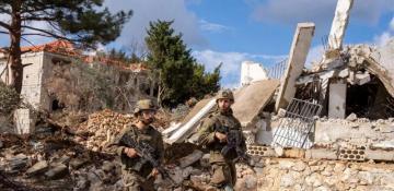 The Israeli army struck Hezbollah militants in southern Lebanon