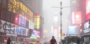 New York City ferry service suspended due to snowstorm 